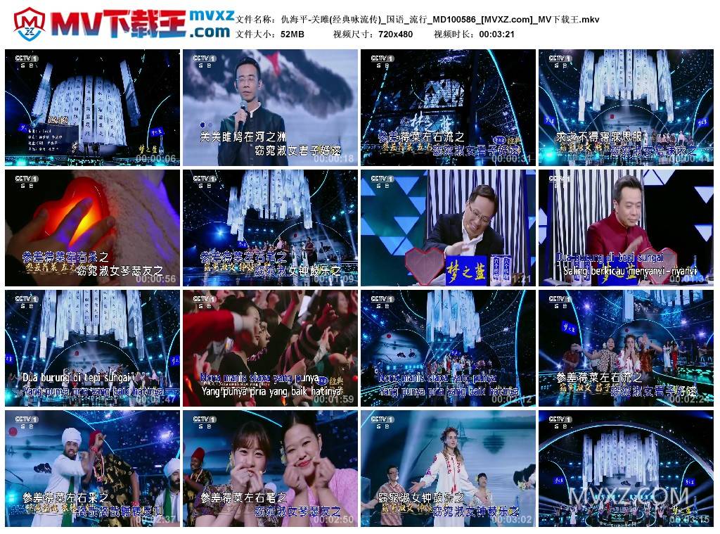 仇海平-关雎(经典咏流传)_国语_流行_MD100586